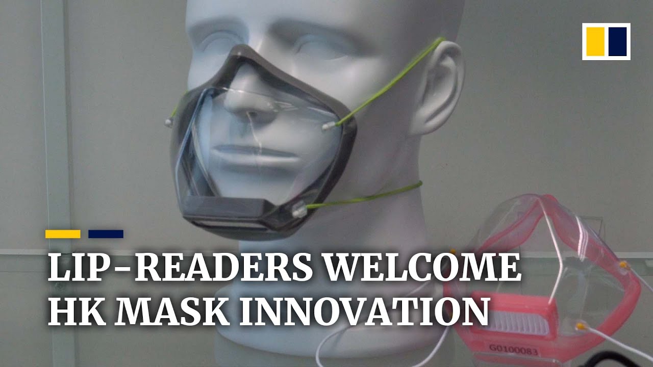 See-through masks from Hong Kong open up communication for lip-readers during pandemic