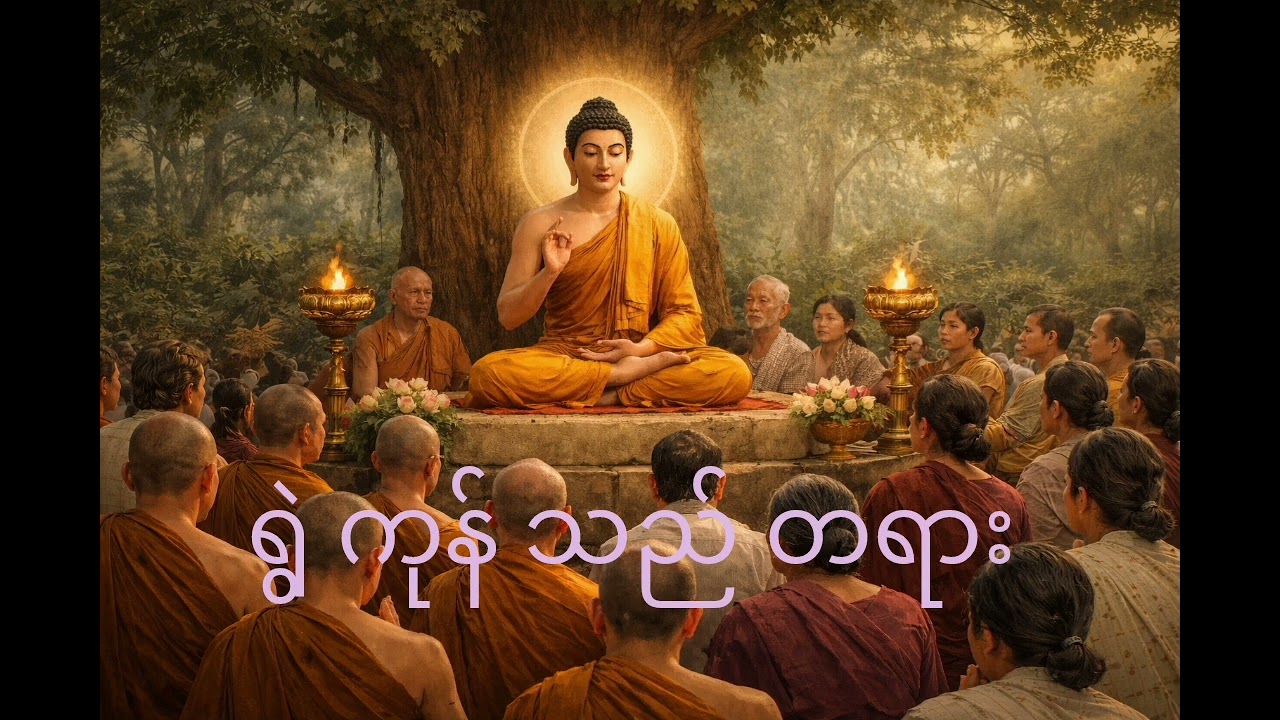 မဟာဂႏၶ႐ုံ ဆရာေတာ္ အရွင္ဇနကာဘိဝံသ ၏ ရြဲကုန္သည္တရား