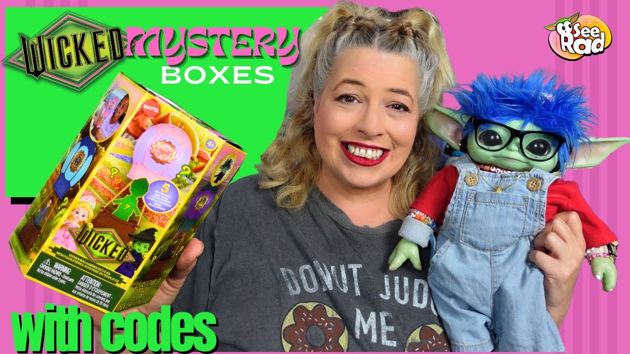Mattel Wicked Ozian Balloons Mystery Boxes Reveal - Full Set with Codes