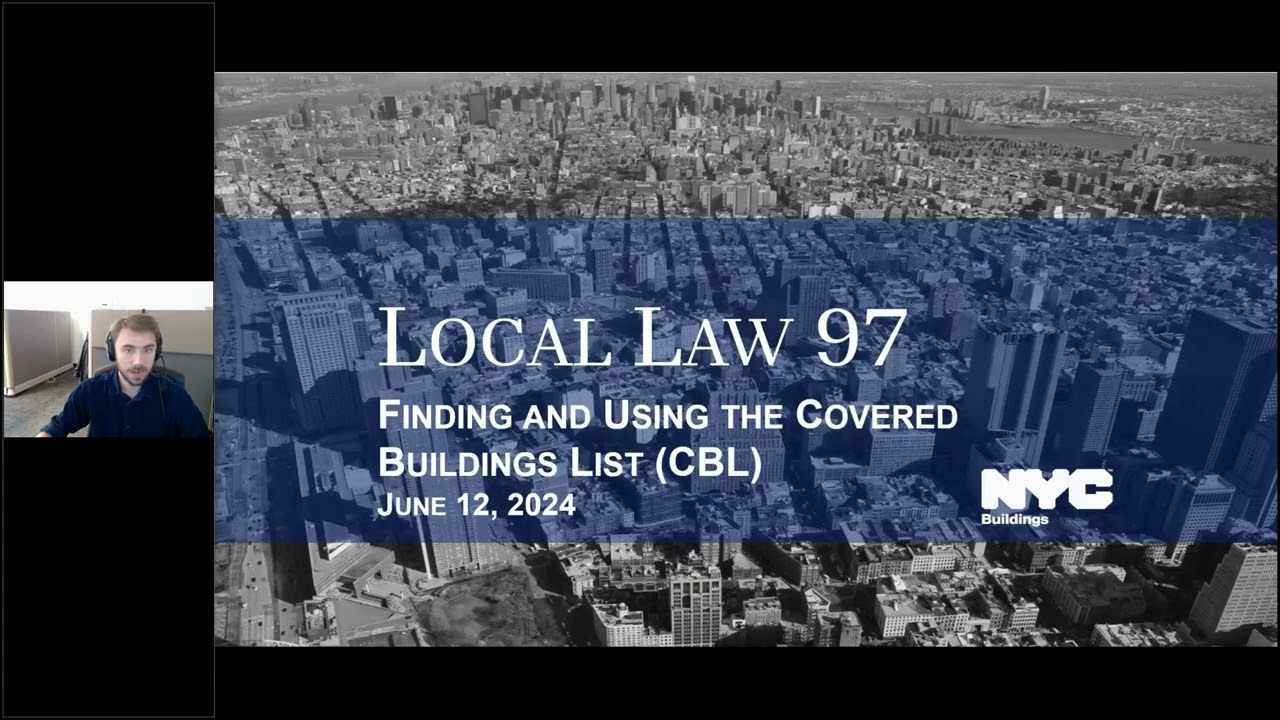 Local Law 97 Finding and Using Covered Buildings List and Matrix