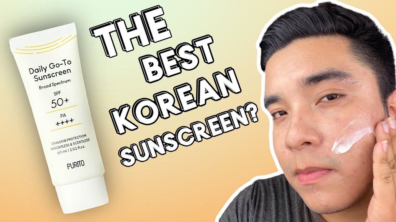 Purito: Daily Go-To Sunscreen SPF 50+ PA ++++ review + application wear test