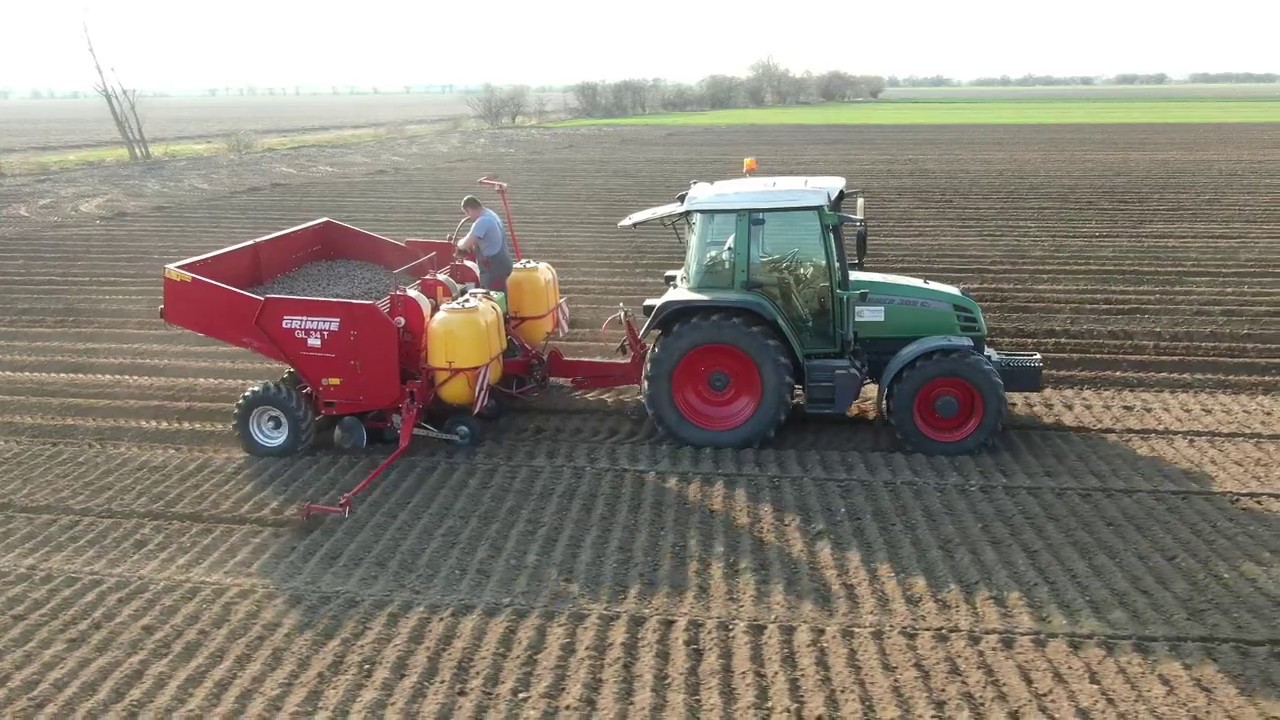 Sadzenie ziemniaków 2020#FENDT#GRIMME#Lady Rosetta