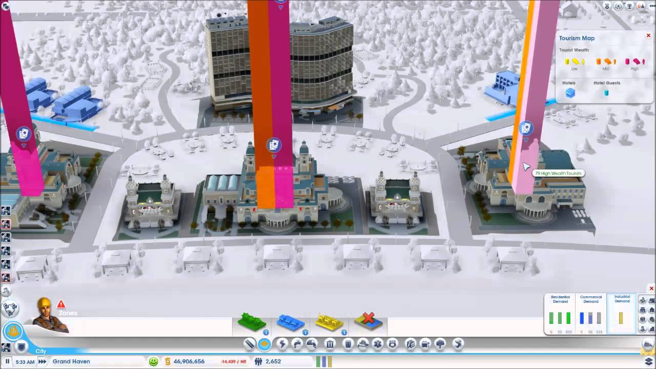 SimCity 2013 Skye's Guide to High Wealth Tourism & Casinos
