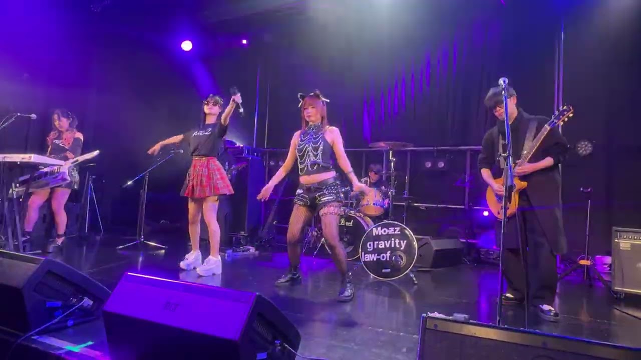 2026.2.23。周南ライジングホール。MOZZバンド🎸🥁🎹🎤。Rose🌹