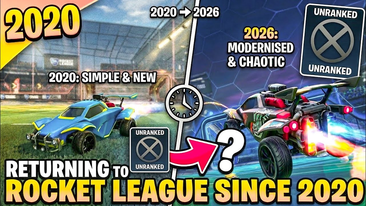 Я не играл в Rocket League с 2020 года.