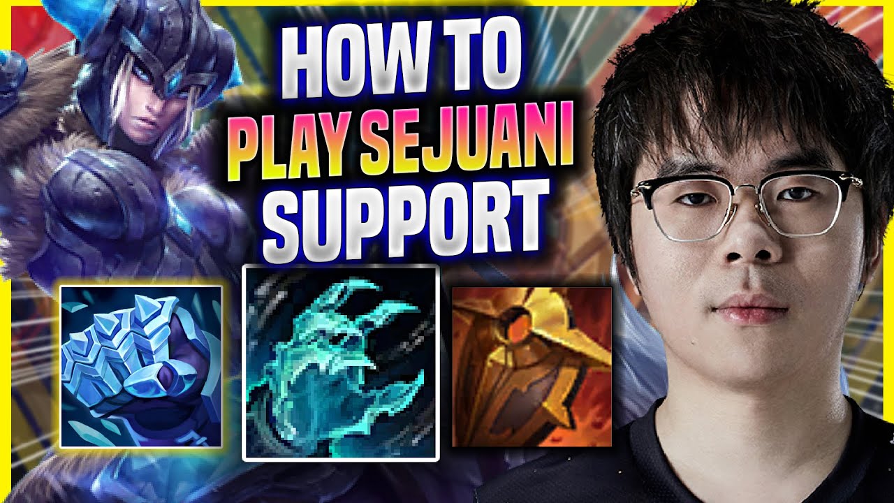 LEARN HOW TO PLAY SEJUANI SUPPORT LIKE A PRO! - JDG Lvmao Plays Sejuani SUPPORT vs Gragas! |