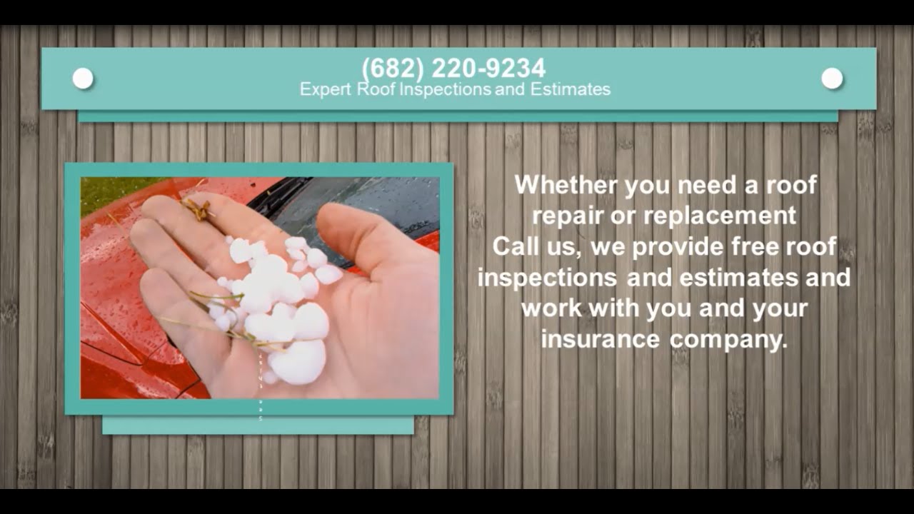 Hail Storm Roof Hail Damage Burleson Roofing Contractors