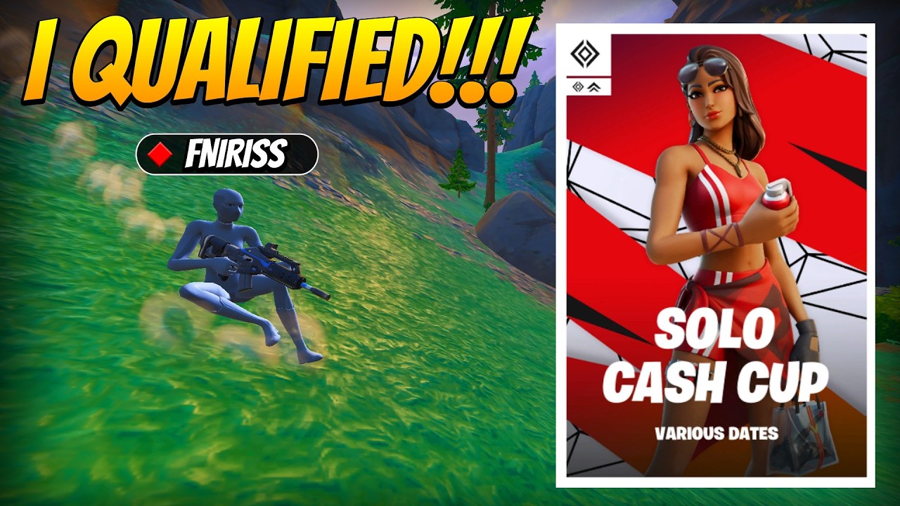 How I Went PRO and QUALIFIED For Solo Cash Cup Finals!!!