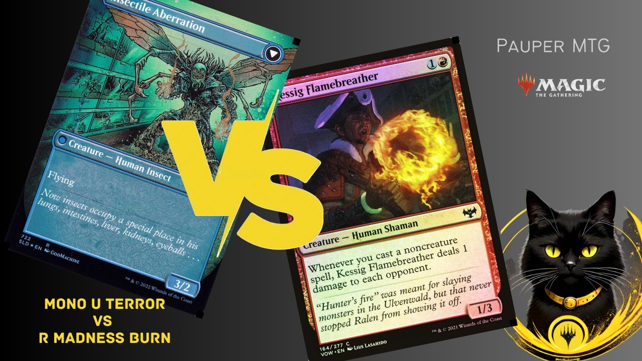 U Terror Vs R Madness [Pauper Gameplay]