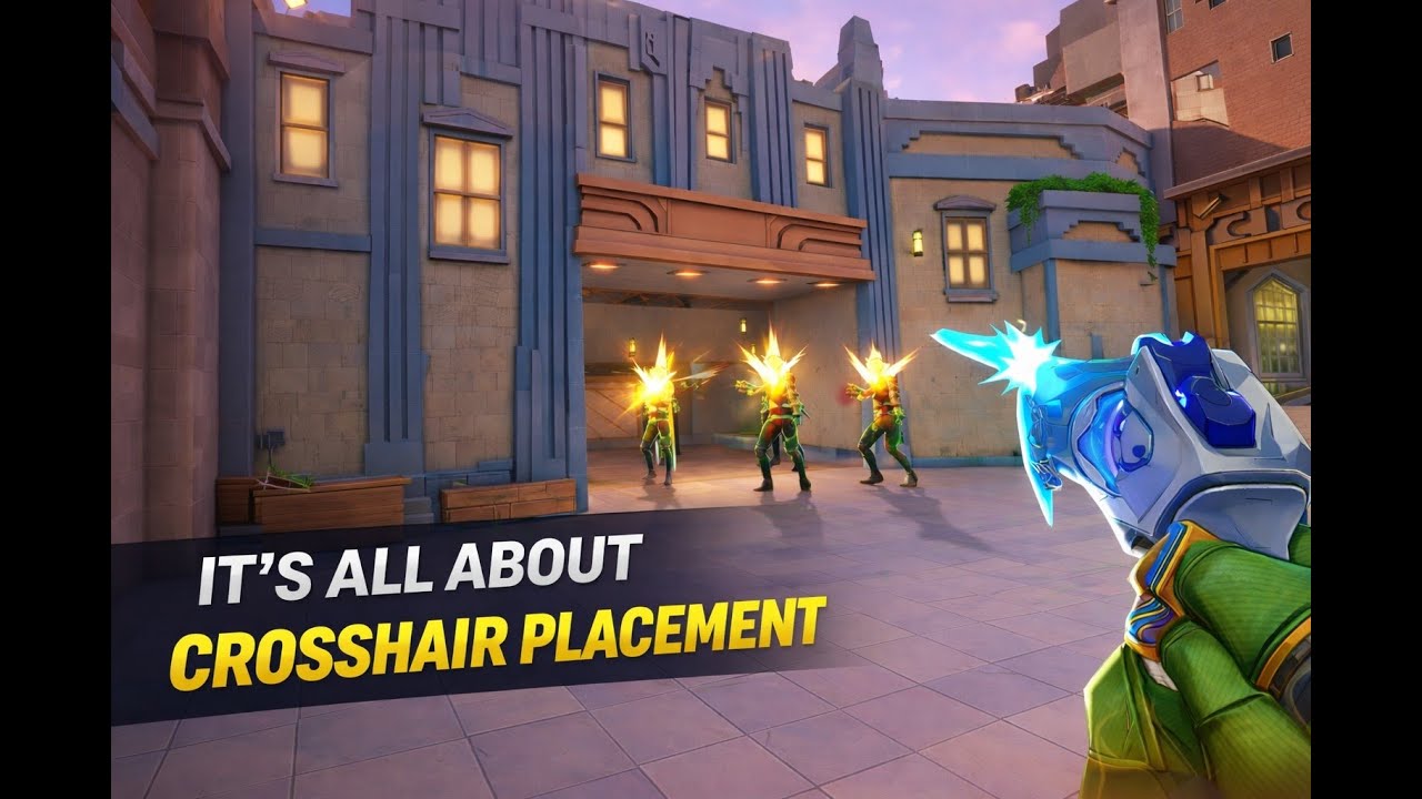 It's Just Crosshair Placement.