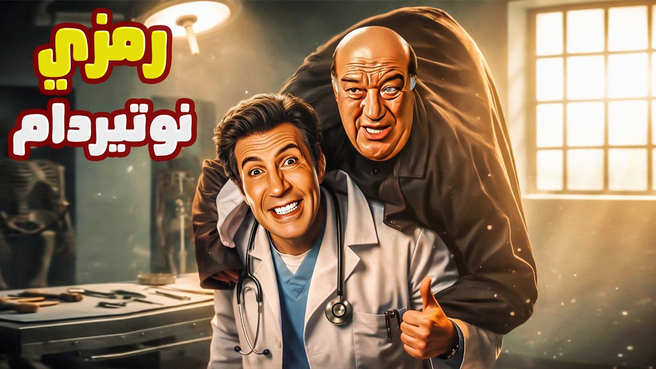 فيلم رمزي نوتيردام | هاني رمزي وحسن حسني في مغامرة ضحك وخطر 😂🗼