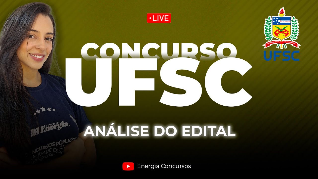 Concurso UFSC - Análise do Edital