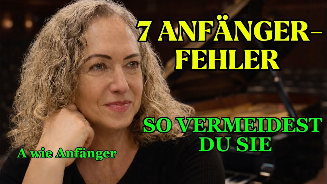 7 Anfänger-Fehler beim Klavierspielen – und wie du sie vermeidest (Fundament statt Chaos!)