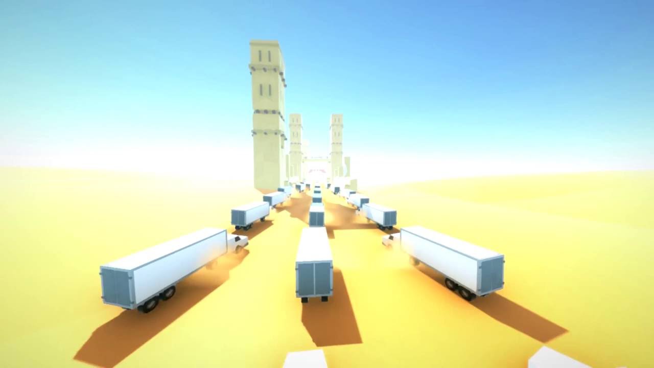 Clustertruck Gameplay All Levels World 1 in 4K