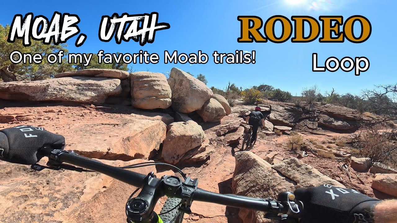 Moab Utah RODEO  MTB Trail 2025  - Best MTB trail in Moab?