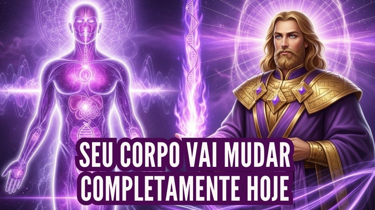 COMO A CHAMA VIOLETA LIMPA SEU CORPO EM 7 NÍVEIS PROFUNDOS (TRANSFORMAÇÃO CELULAR COMPLETA)