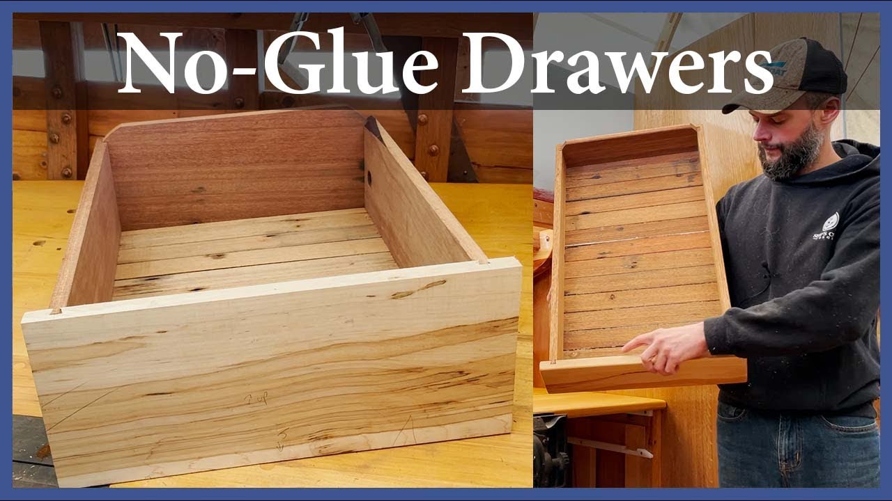 No-Glue Drawers - Episode 182 - Acorn to Arabella: Journey of a Wooden Boat
