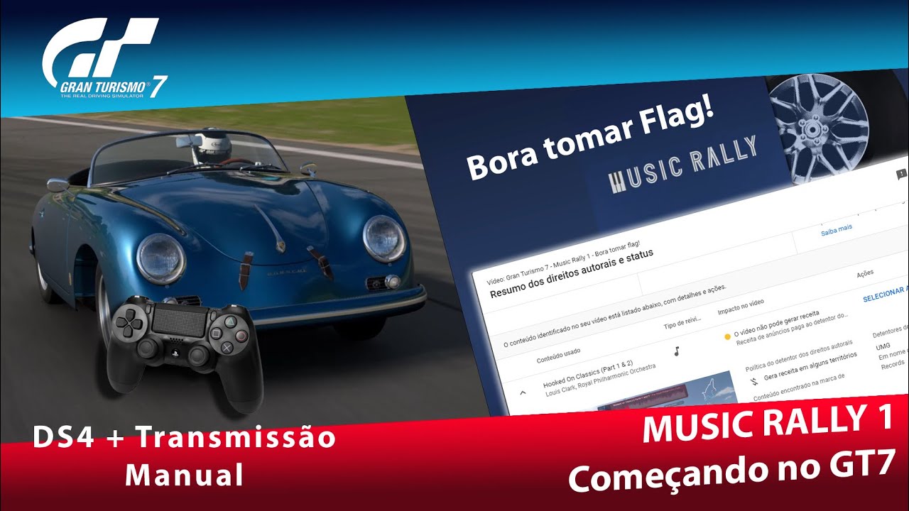 Gran Turismo 7 - Music Rally 1 - Começando no GT7 - Bora tomar flag!