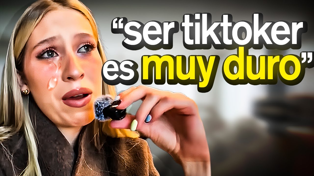 Ser TIKTOKER es MÁS DIFÍCIL que ser OBRERO según esta INFLUENCER