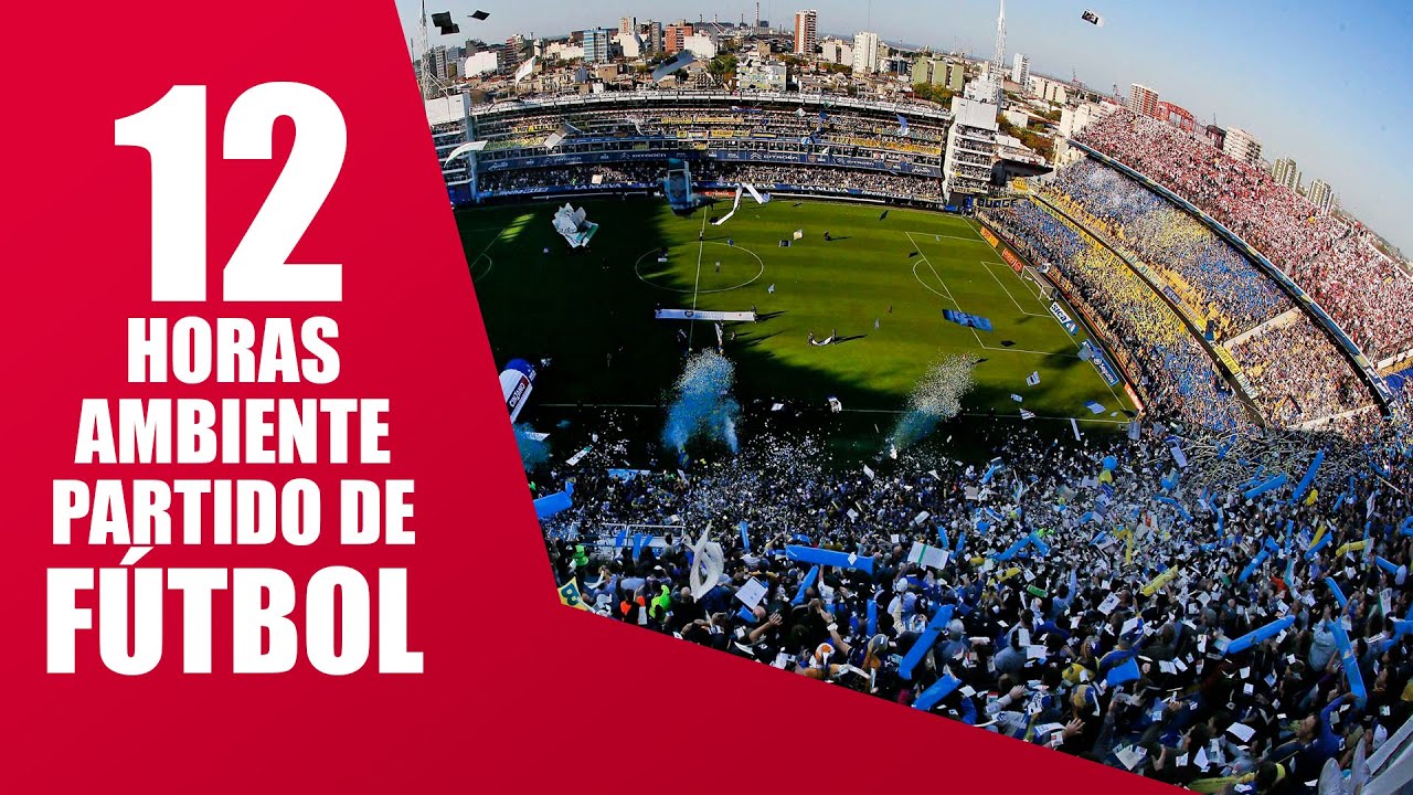 🔊 12 HORAS de Sonido Ambiente Estadio de F&uacute;tbol ⚽