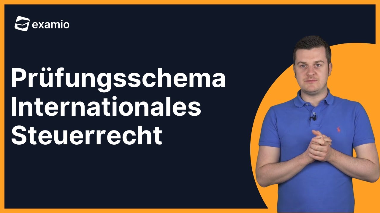 Internationales Steurrecht | Prüfungsschema