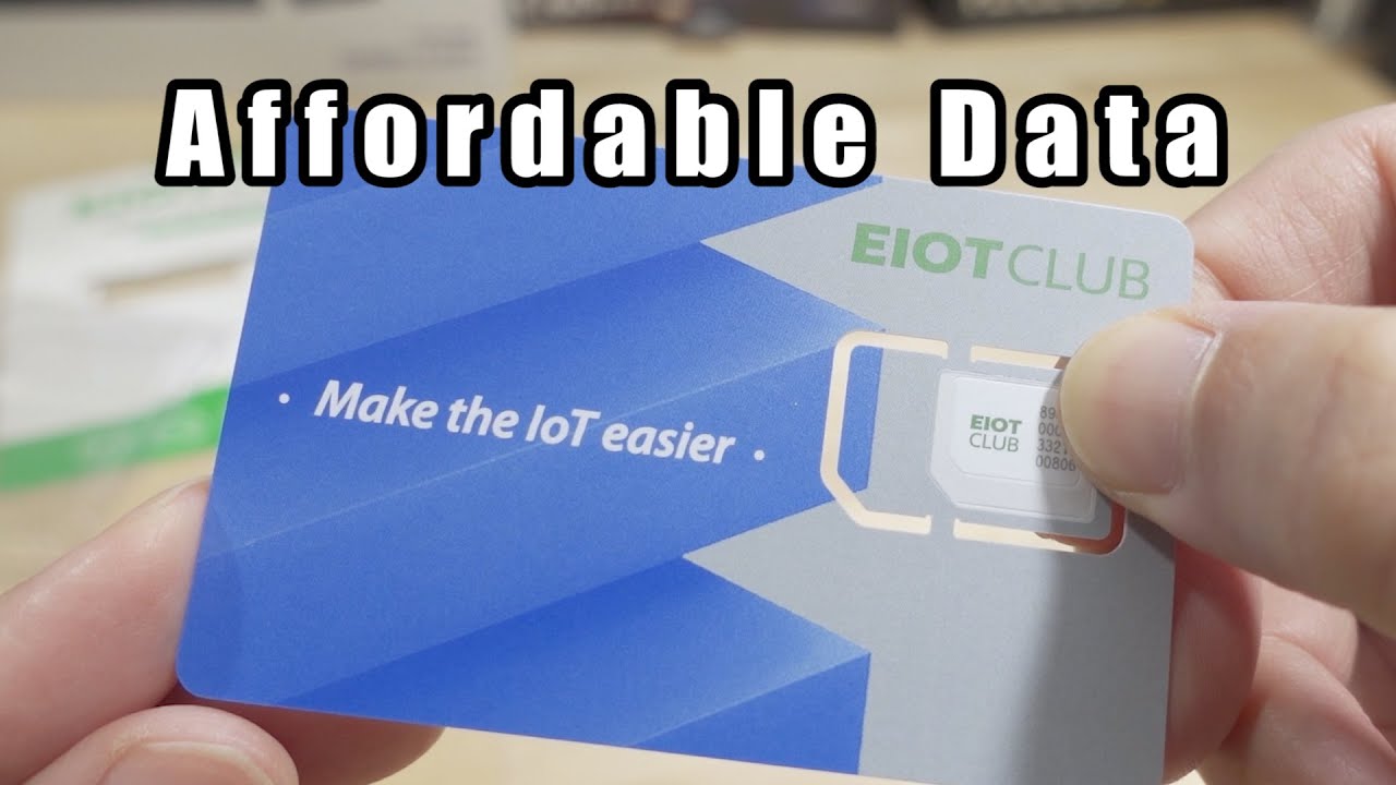 EIOTCLUB Prepaid Data SIM Card 📞