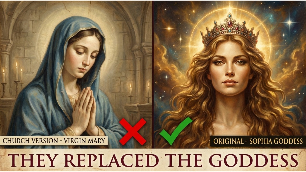 Sophia vs. Virgin Mary — The Goddess They Replaced With A Submissive Mother