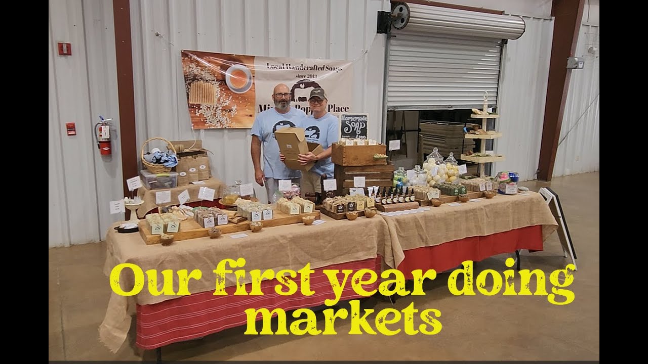 Growing our 10+ year homemade soap business