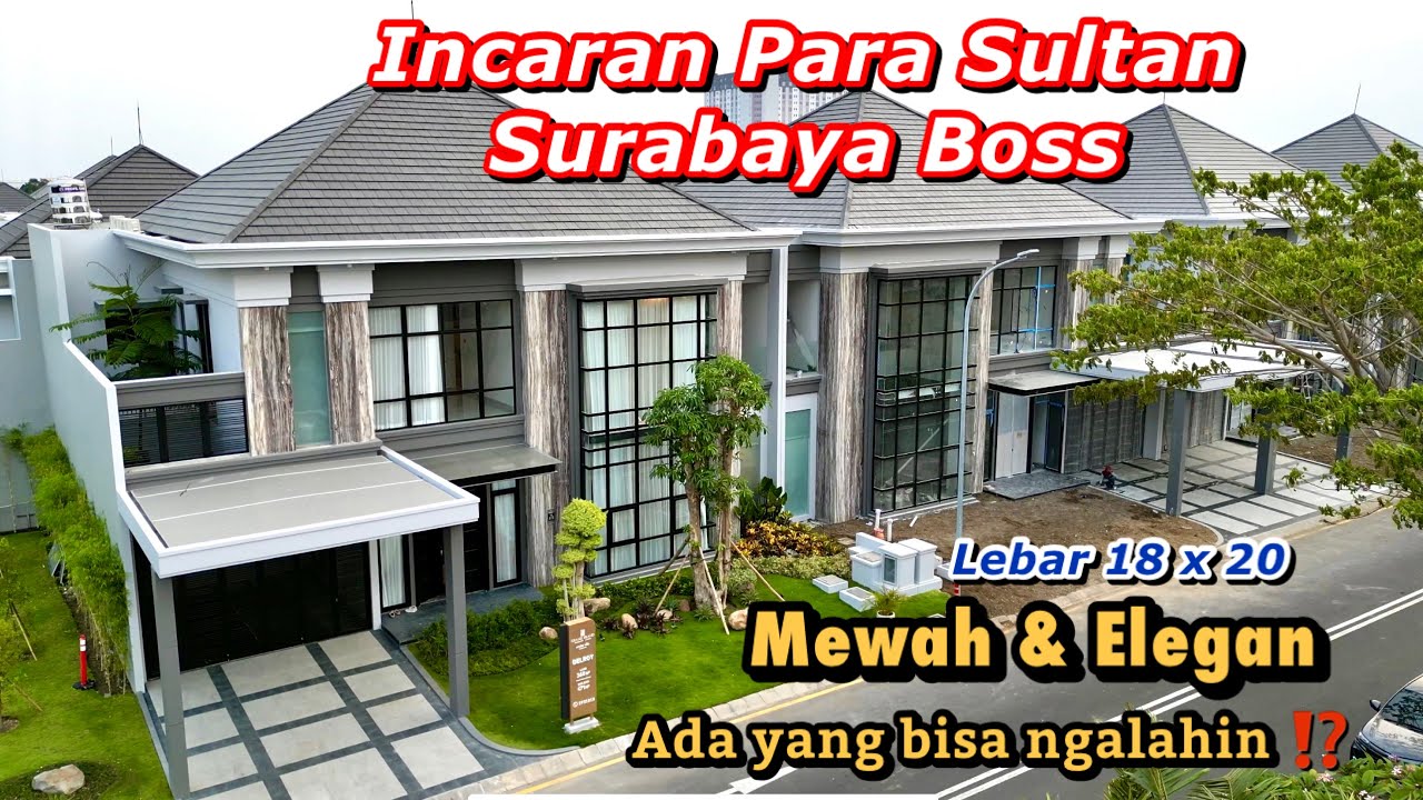 ARUBA VILLA | RUMAH INI PASTI JADI INCARAN PARA CRAZY RICH SURABAYA PAKUWON CITY