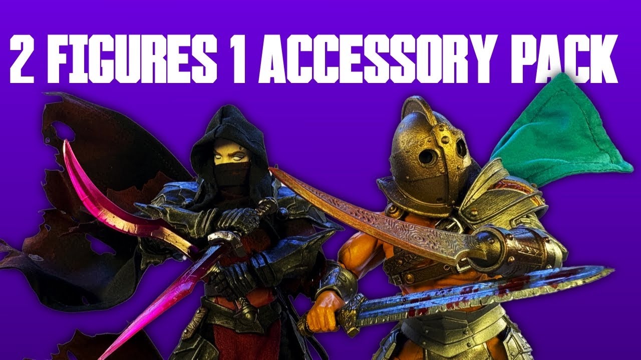 I Upgraded 2 Mythic Legions Figures With 1 Accessory Pack