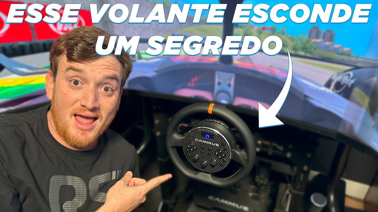 ESSE VOLANTE DISPENSA O USO DE PEDAIS - CAMMUS C5 ePEDAL