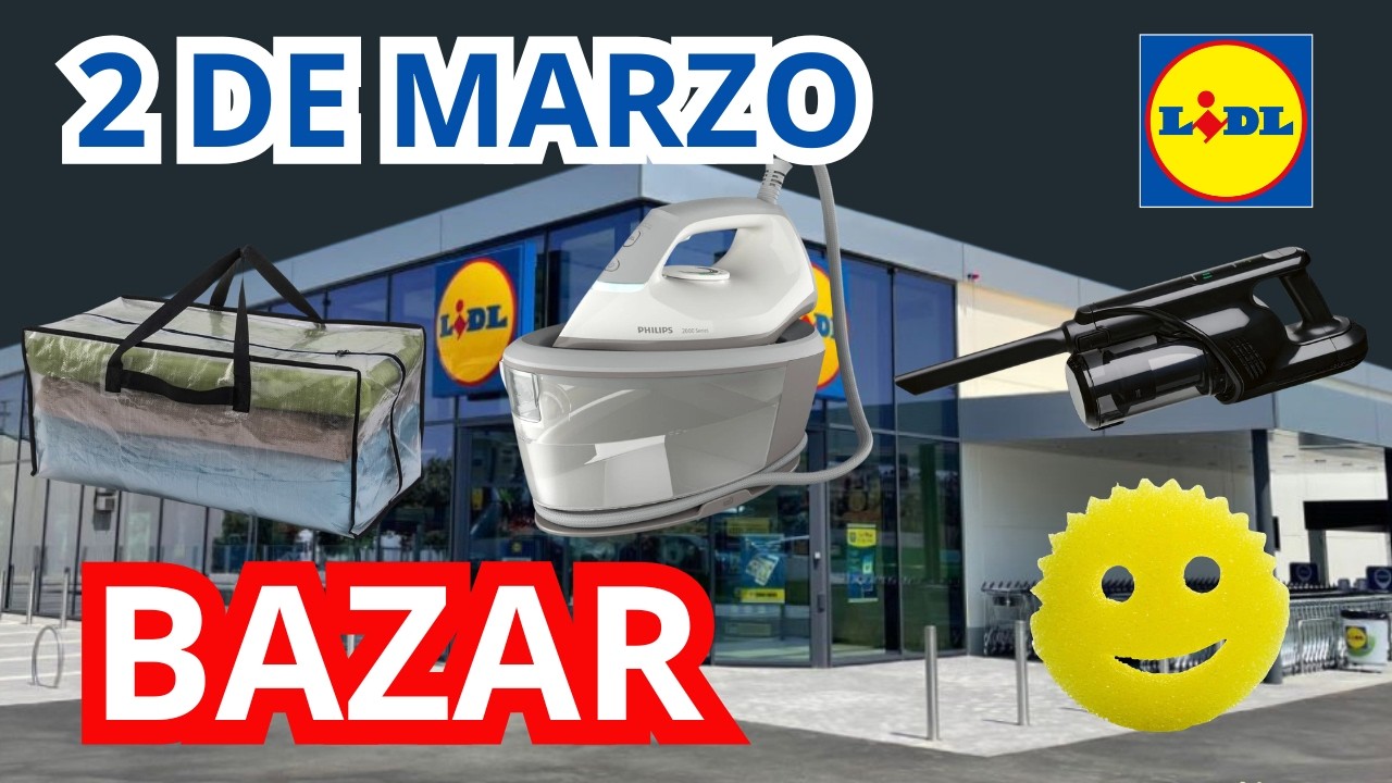 LIDL LUNES 2 DE MARZO ARTÍCULOS DE HOGAR