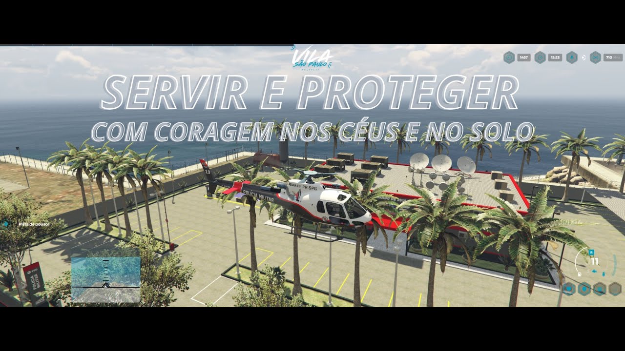 Apoio Aéreo: Perseguição a Ambulância Roubada 😱