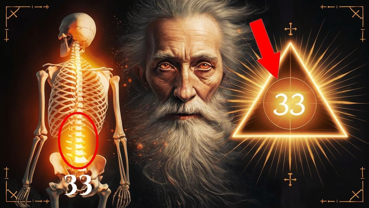 🗝️👁️O Código Oculto das 33 Vértebras na Bíblia, Maçonaria e Kuṇḍalini: Segredos que Só 1% Sabe 📜💫