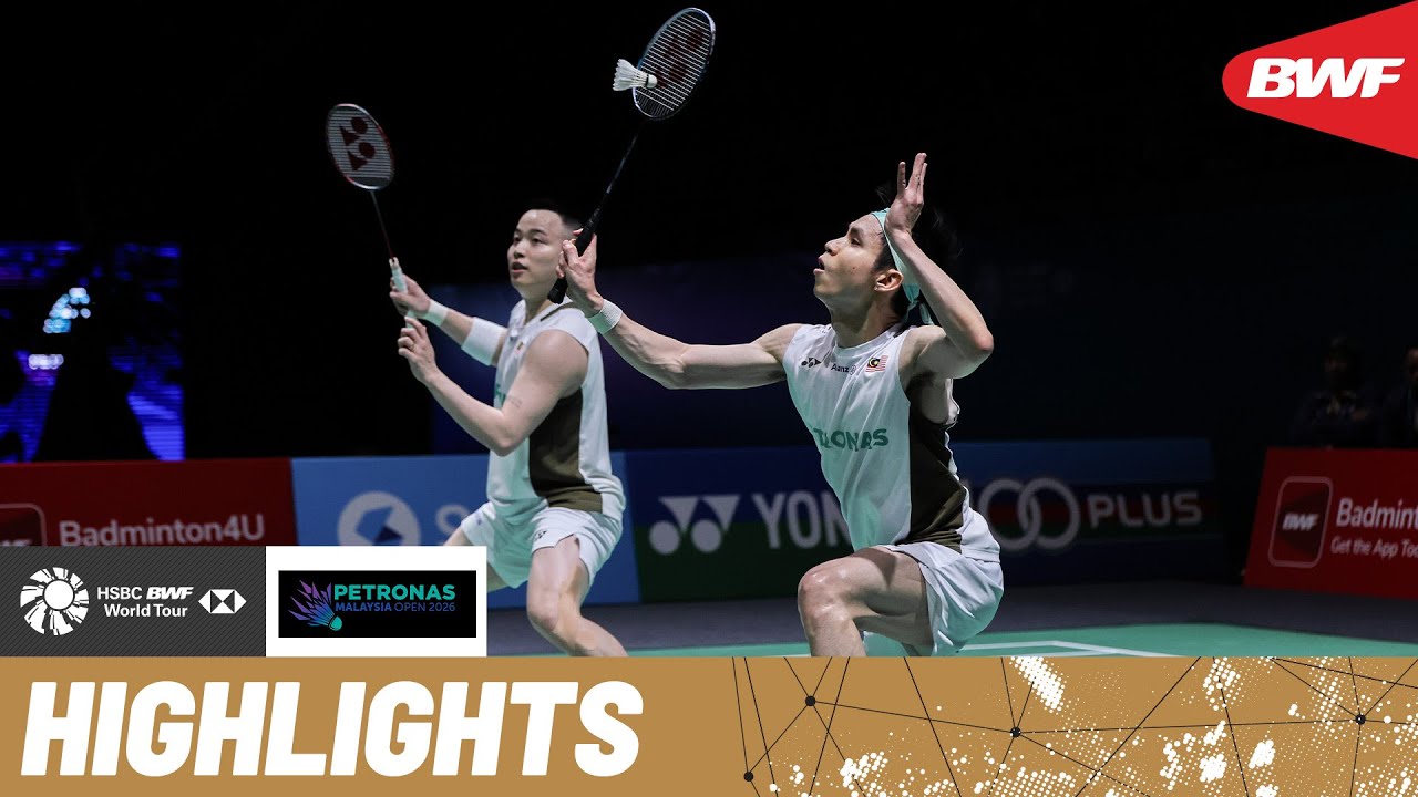 Alfian/Fikri vs Chia/Soh | Exciting men's doubles action