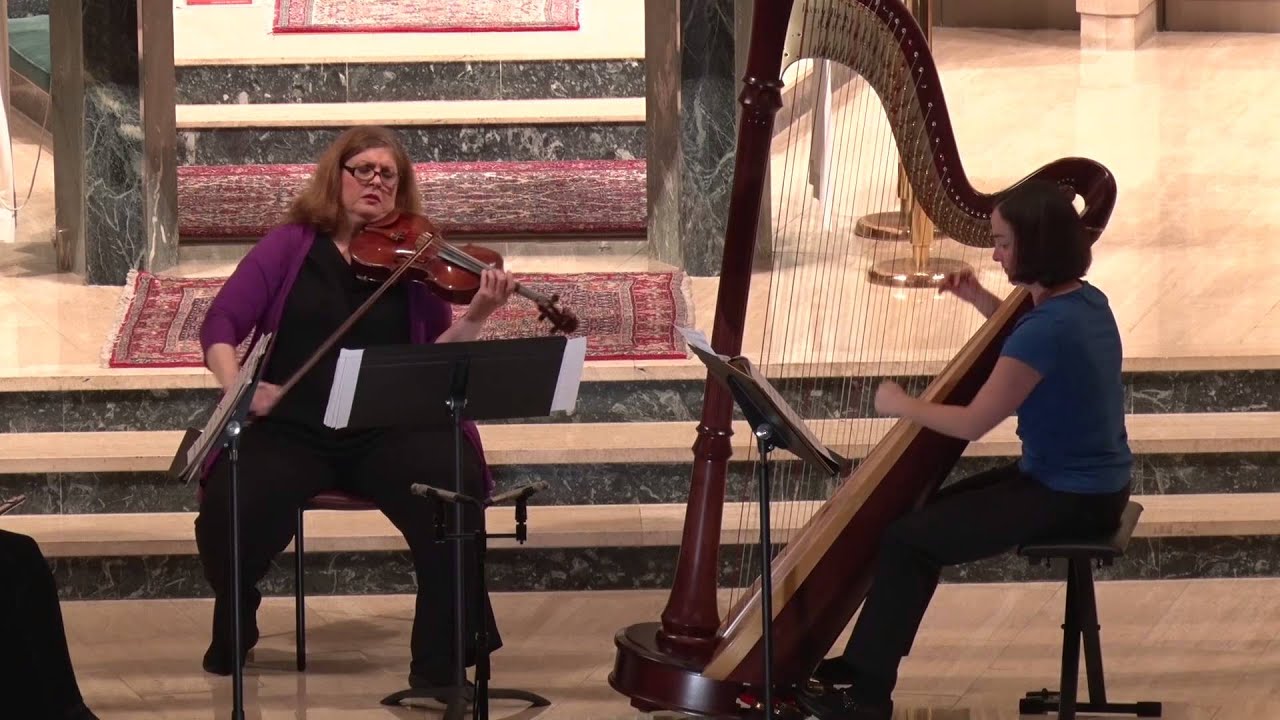Beau Soir Ensemble - Arioso by J.S. Bach for Viola and Harp