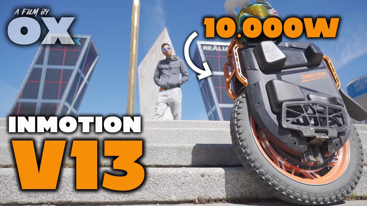 Así es el MONOCICLO eléctrico más SEGURO del MUNDO | Inmotion V13 Review