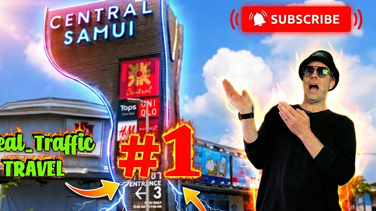 Ein Tag im Central Samui 🇹🇭 | Shopping, Food & Kino! 🛍️🍜 #1