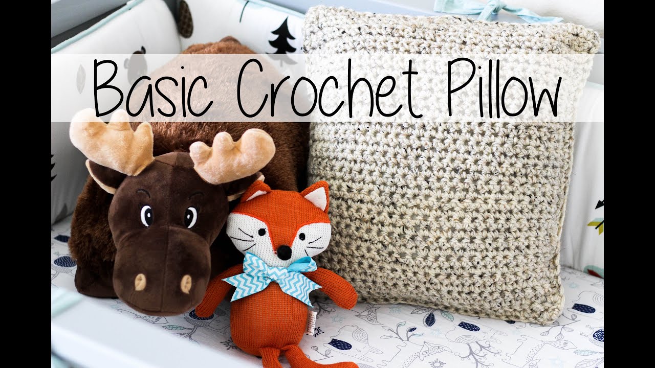 Basic Crochet Pillow - the easiest ever! | Sewrella