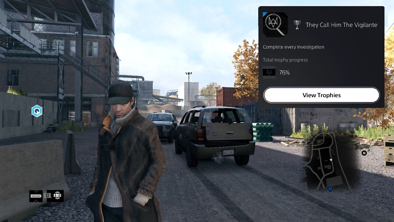 Watch Dogs - Final Weapons Trade - They Call Him The Vigilante Trophy (Weapons Trade Investigation)