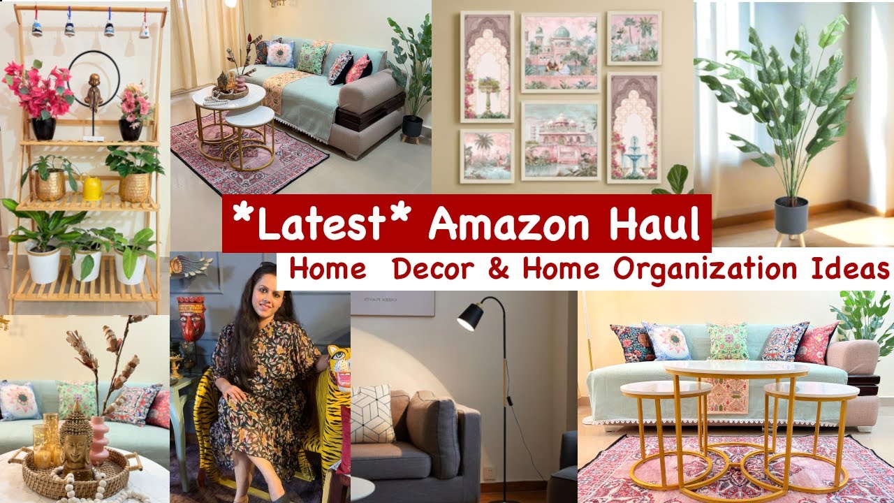 *BEST* AMAZON Home Decor Haul 😍 SIMPLIFY Your SPACE with Home Decoration  Items Starting @ Rs 284