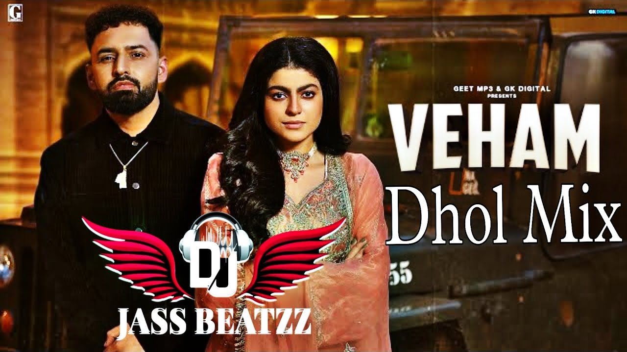 Veham ( Dhol Remix ) | Harf Cheema | Dj Jass Beatzz | New Punjabi Songs 2024