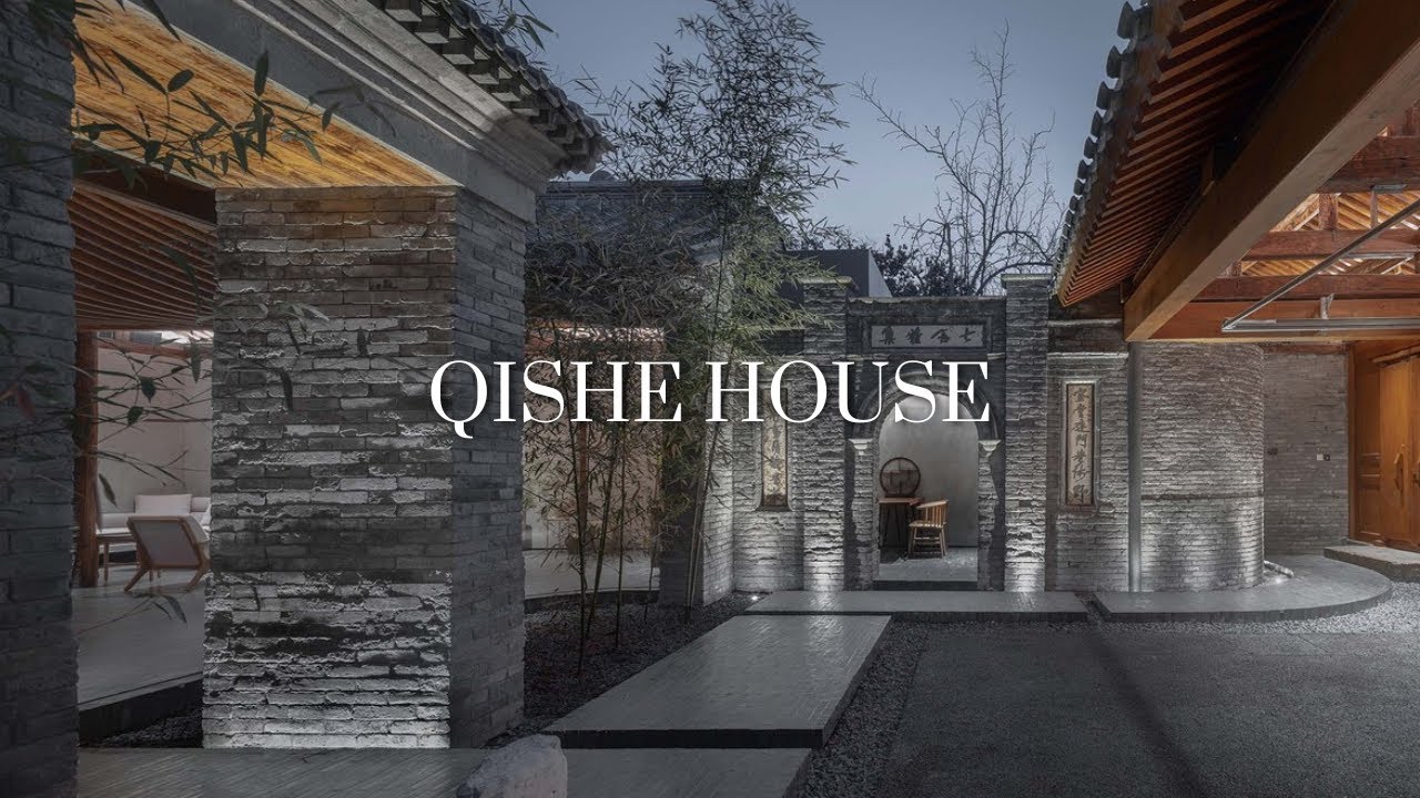 Chinese House Renovation with Multiple Traditional Courtyards and Verandas