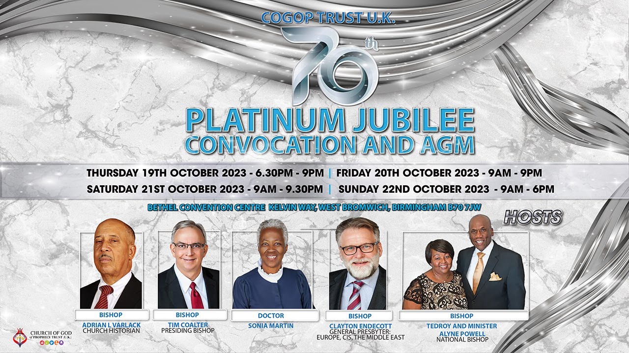 COGOP 70th Platinum Jubilee Convocation | Repositioning For Multiplication | 20 October 2023