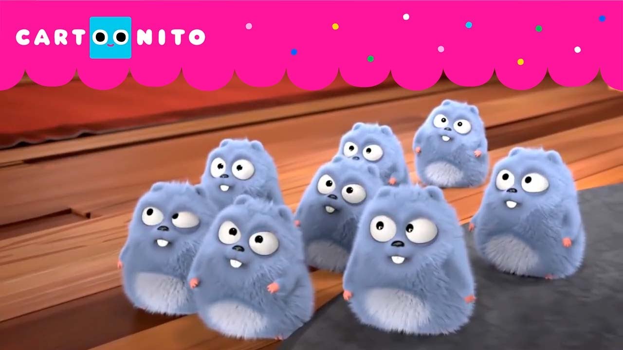 ADOR&Aacute;VEIS OU TRAVESSOS? ASSIM S&Atilde;O OS LEMMINGS | GRIZZY & THE LEMMINGS | CARTOONITO
