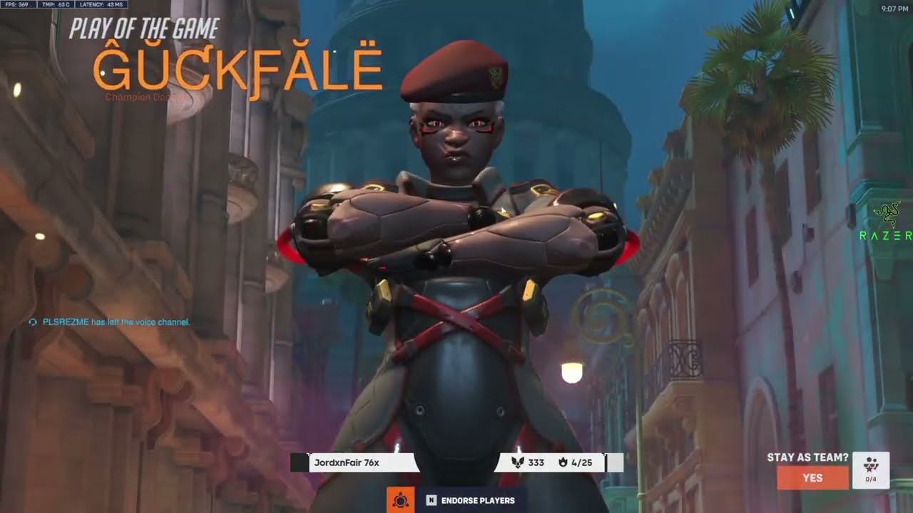 POTG! GALE DOMINATING AS SOJOURN ON HAVANA ! TOP 500 OVERWATCH 2 SEASON 12