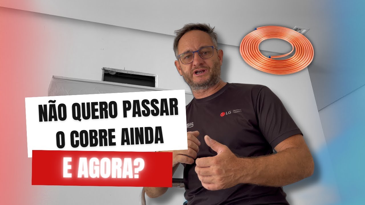 COMO FAZER UMA PRÉ INFRA DE AR SEM COBRE
