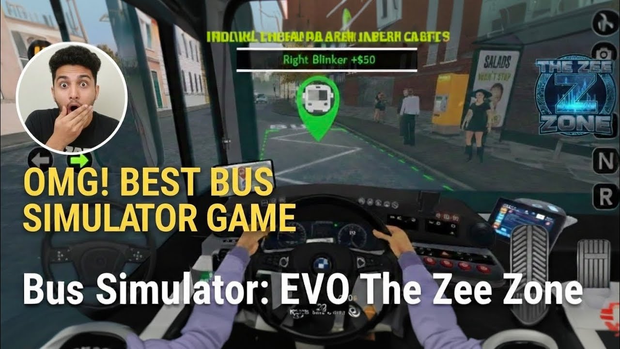 Bus simulator: evo  best Android bus game #gameplay #androidgameplay 