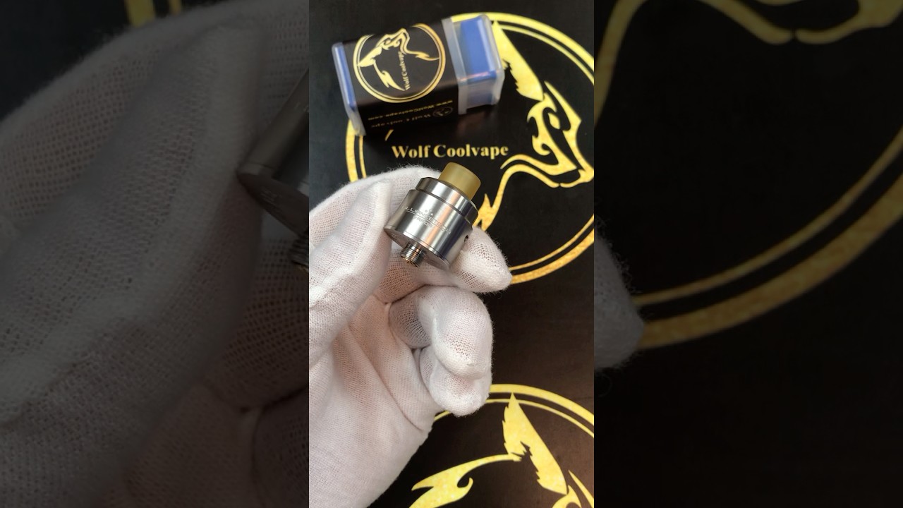 Wolfcoolvape style the flave 22mm rda Mtl tank vape atomizer,vape tank mtl rda #mtlvaping #mtlvape