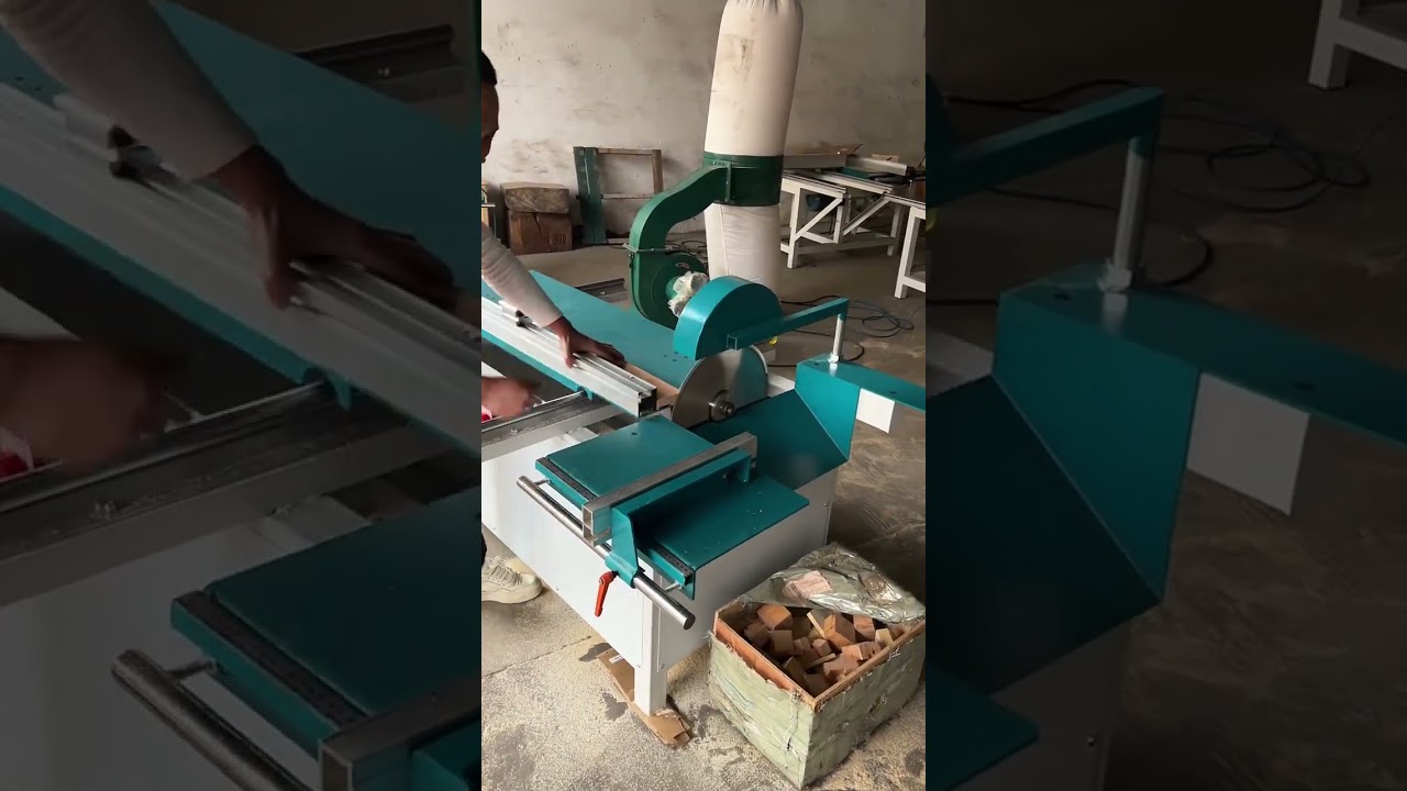 Wood Pallet Packaging and Processing | Material Cutting with Miter Saw and Sliding Table Saw